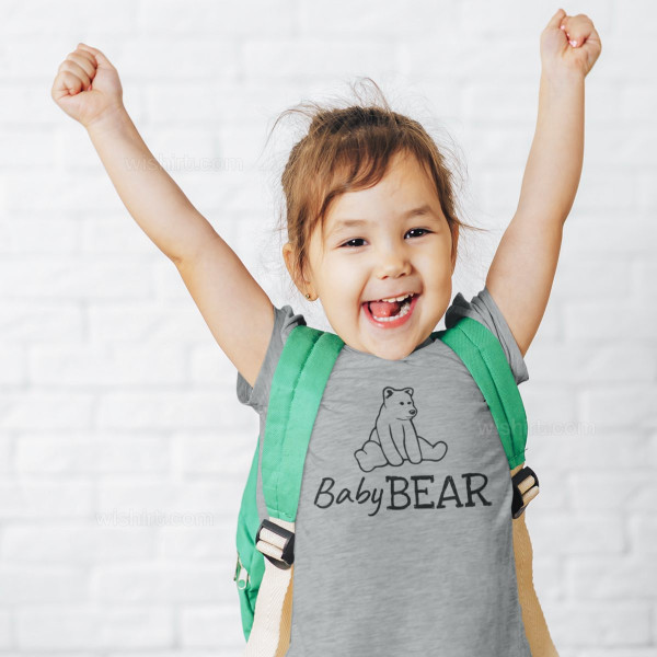 Tiny Bear Kid's T-shirt