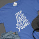 T-shirt Manga Comprida Too Late to Die Young para Homem