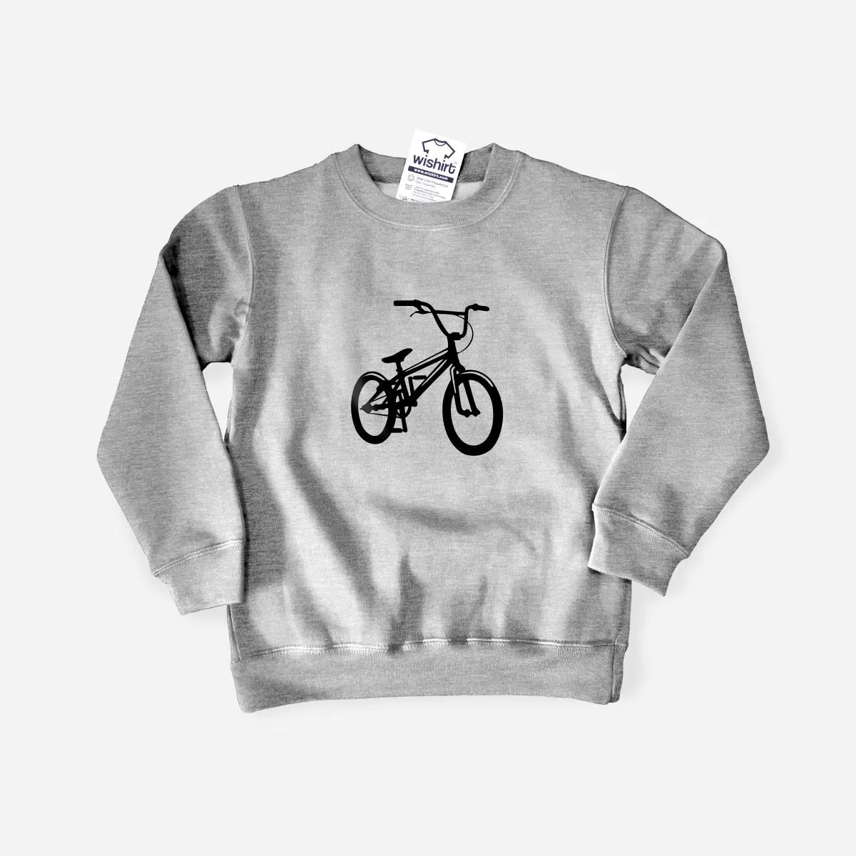 Sweatshirt com Desenho de Bicicleta para Mulher - Wishirt