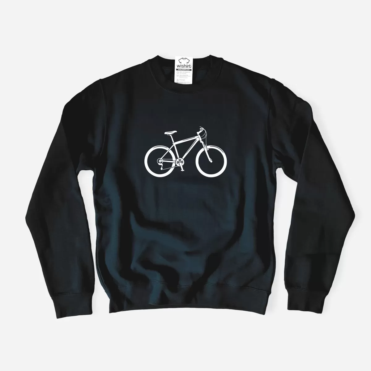 T-shirt com Desenho de Bicicleta para Homem - Wishirt