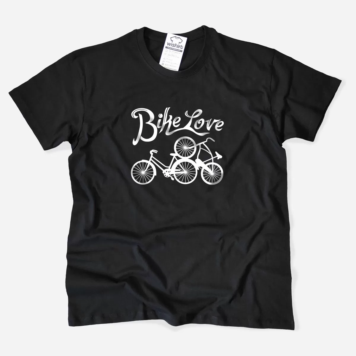 T-shirt Bike Love para Homem - Wishirt T-shirts