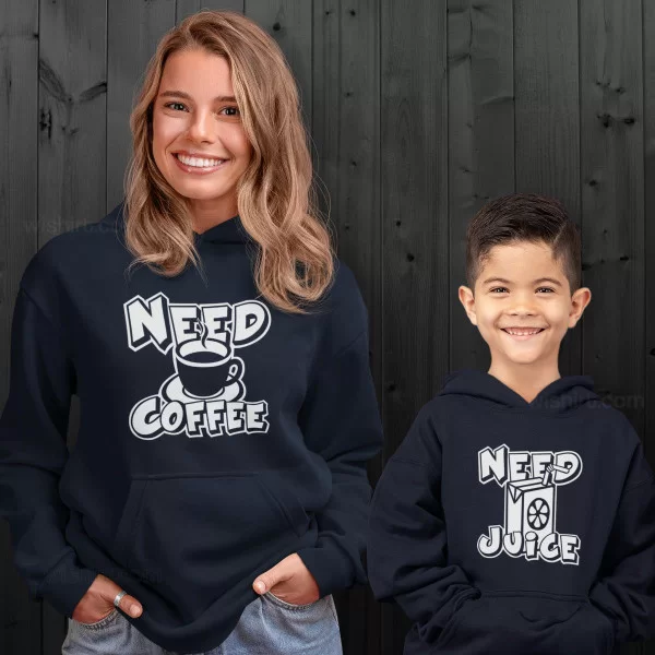 Mom and daughter outlet hoodies