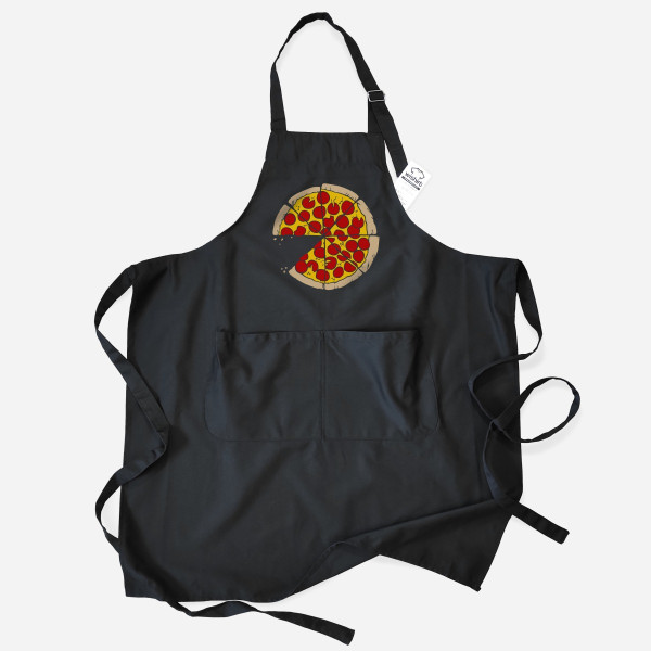 Matching Apron Set for Father and Child Pizza