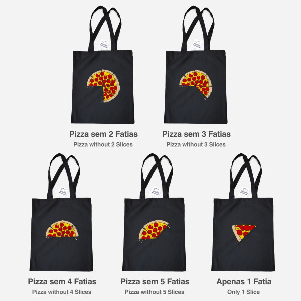 Saco de Pano Pizza