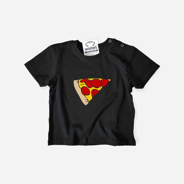 T-shirt Fatia de Pizza para Bebé