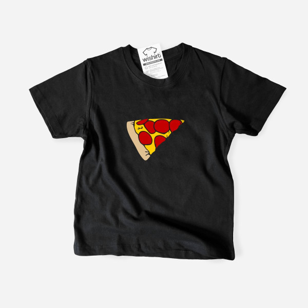 T-shirt Fatia de Pizza para Criança