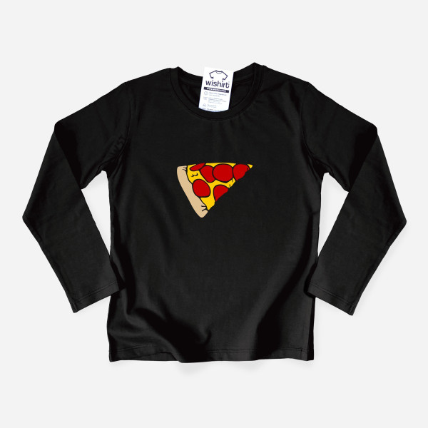 Pizza Slice Kid’s Long Sleeve T-shirt