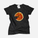 T-shirt Pizza para Mulher