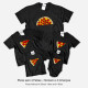 Matching T-shirt Set for Father and Child Pizza