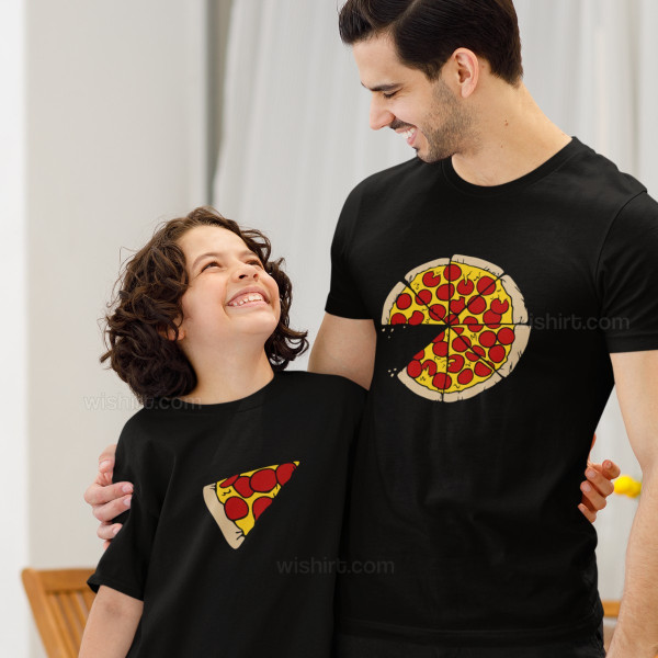 T-shirt Pizza para Homem