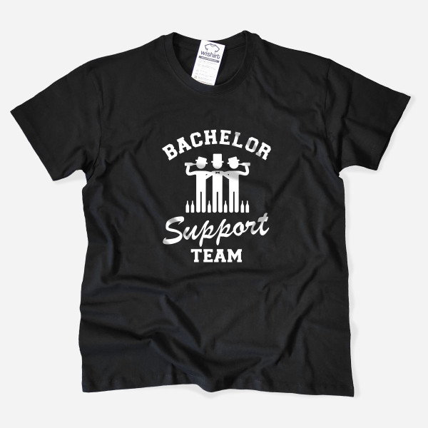 Bachelor Support Team Large Size T-shirt