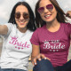 Matching T-shirt Set Bride - Team Bride