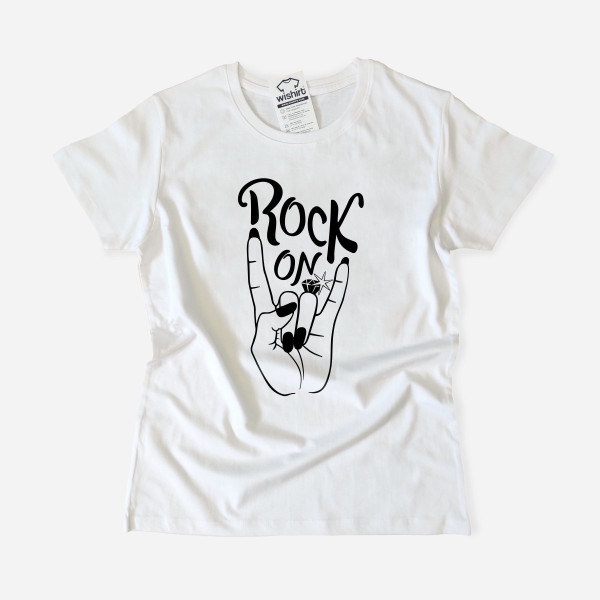 Bachelorette Party T-shirt for the Bride Rock On