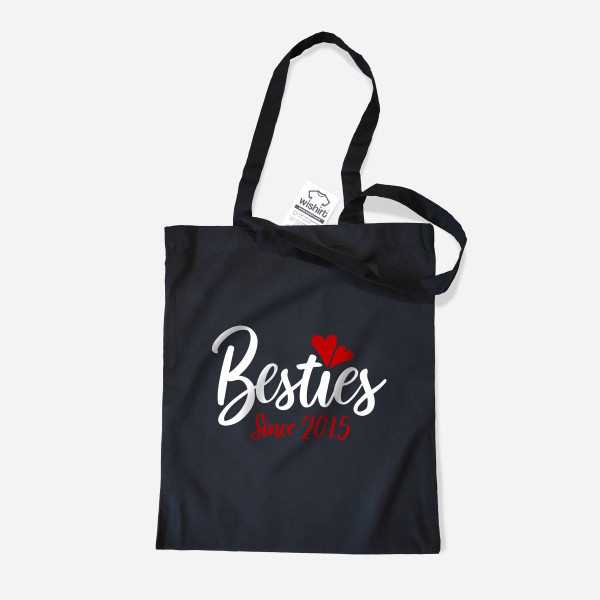 Saco de Pano Besties Since - Ano Personalizável