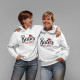 Sweatshirt com Capuz Besties Since - Ano Personalizável