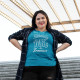 Felicidade é ser Mãe Plus Size T-shirt - Custom Kids Name