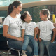 Conjunto de T-shirts para Irmãos BIG BRO - TINY SIS