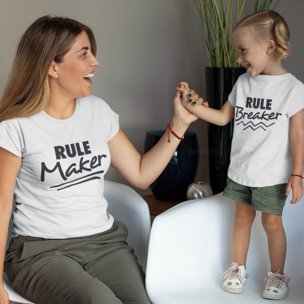T-shirt Rule Maker para Mulher