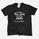 A True Love Story with Custom Names Large Size T-shirt