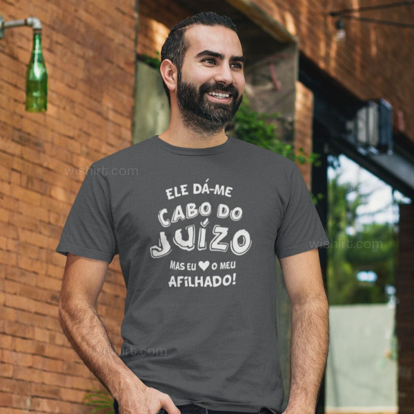 T-shirt Dá-me Cabo do Juízo Personalizável para Homem