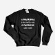 Sweatshirt Tamanho Grande Padrinho sabe tudo