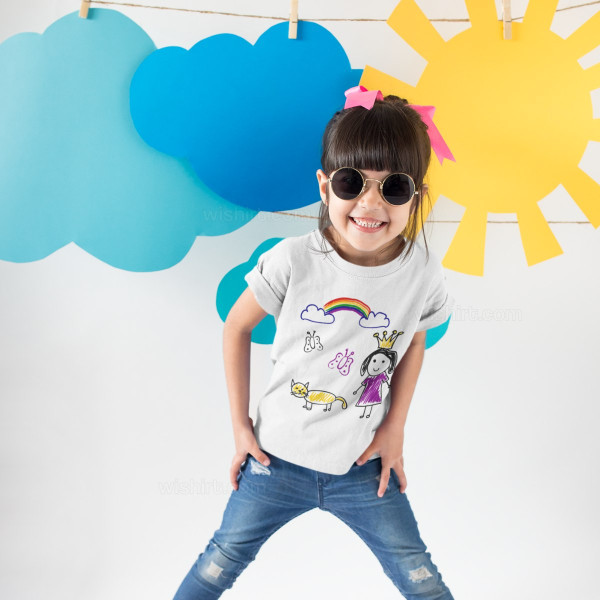 Kit Criativo para Criança Pinta a tua T-shirt