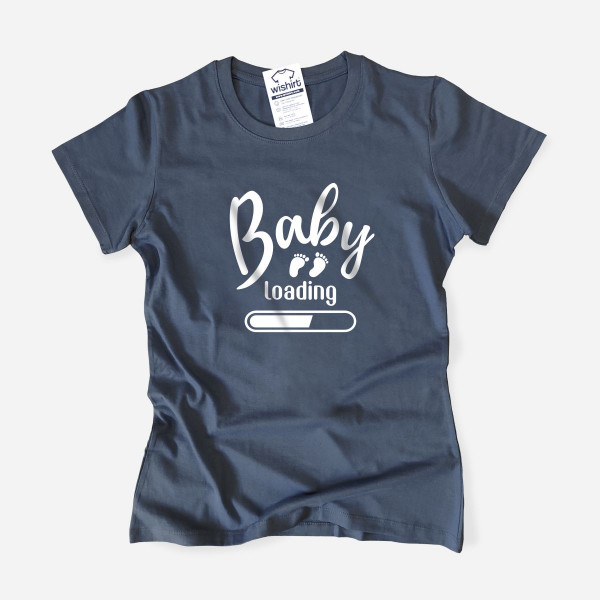 T-shirt para Grávida Baby Loading