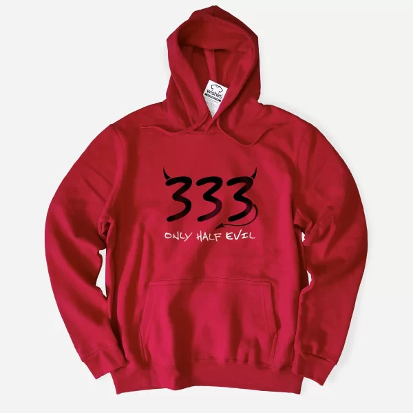 Half outlet evil 333 hoodie