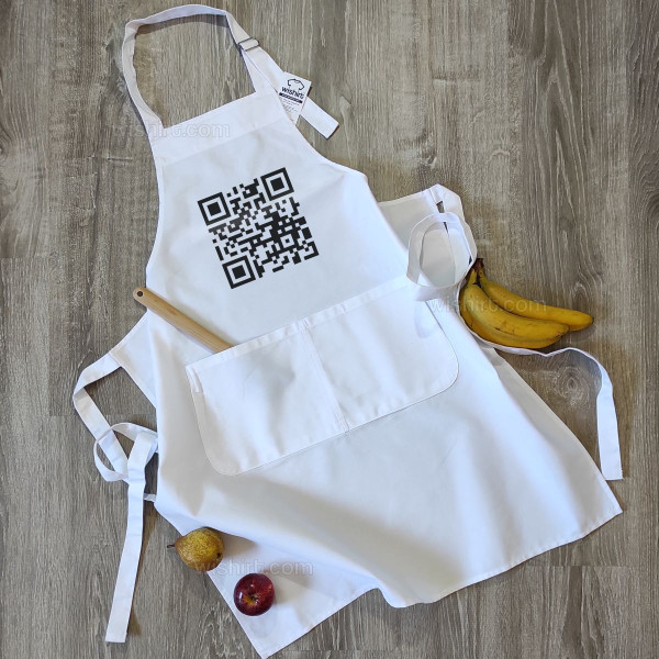 Customizable QR Code Apron