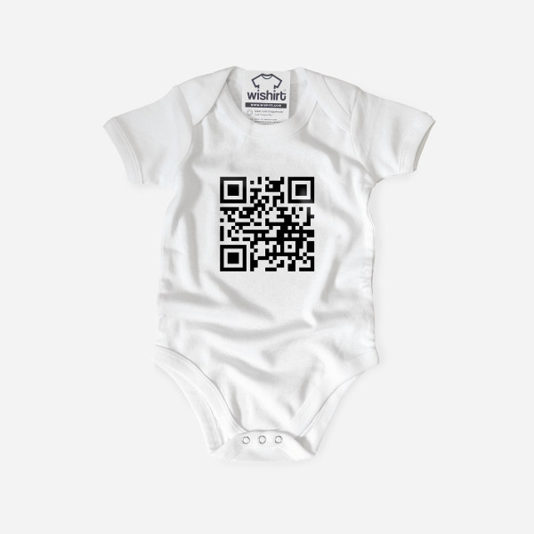 Babygrow QR Code Personalizável