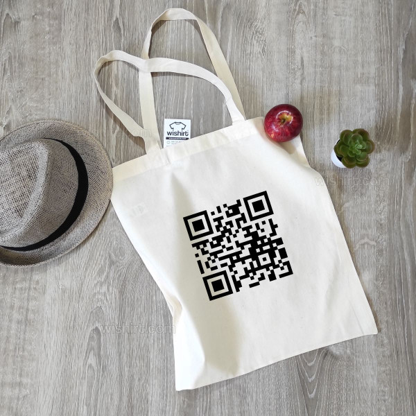 Customizable QR Code Cloth Bag