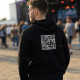 Customizable QR Code Hoodie