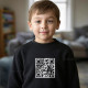 Sweatshirt QR Code Personalizável para Criança