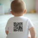 Customizable QR Code T-shirt for Baby