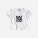 T-shirt QR Code Personalizável para Bebé