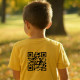 Customizable QR Code T-shirt for Kids