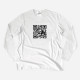 Customizable QR Code Large Size Long Sleeve T-shirt