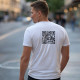 T-shirt QR Code Personalizável para Homem