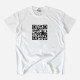 T-shirt QR Code Personalizável para Homem