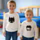 Pack T-shirts Manga Comprida Batkid e Sidekick para Irmãos