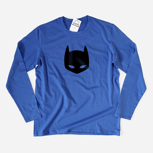 Batdad Men's Large Size Long Sleeve T-shirt