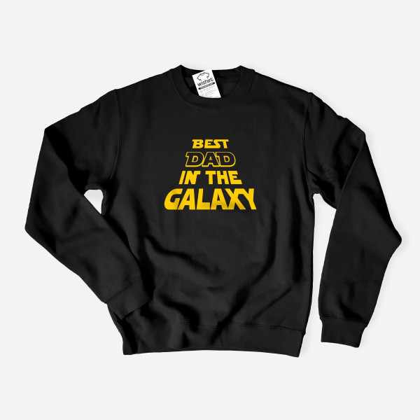 Sweatshirt Best Dad in the Galaxy