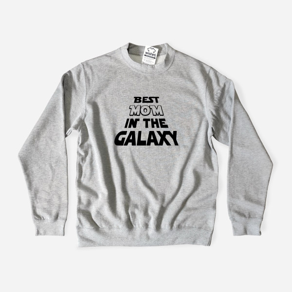 Conjunto Sweatshirts Combinar Mãe e Filha Best in the Galaxy