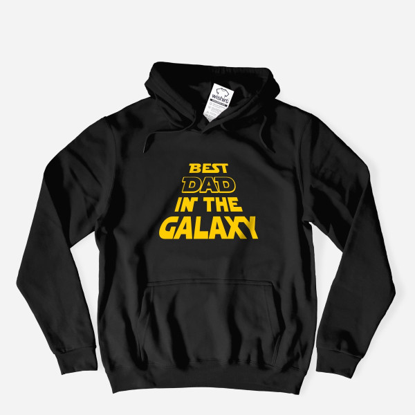 Sweatshirt com Capuz Best Dad in the Galaxy