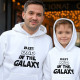 Pack Sweatshirts com Capuz Pai e Filho Best in the Galaxy