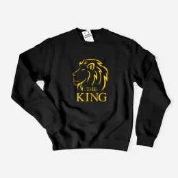 The Queen The King Lion T-shirts a Combinar para Casal