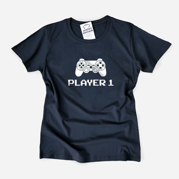 T-shirt Player para Mulher